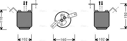 Ava Quality Cooling BW D225 - Осушувач, кондиціонер avtolavka.club