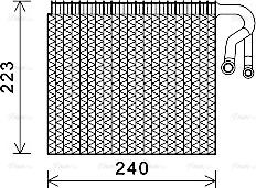 Ava Quality Cooling BWV403 - Випарник, кондиціонер avtolavka.club