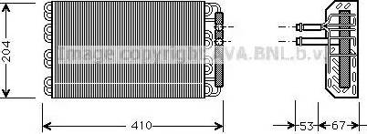 Ava Quality Cooling BW V019 - Випарник, кондиціонер avtolavka.club