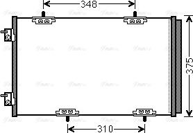 Ava Quality Cooling CN5290D - Конденсатор, кондиціонер avtolavka.club