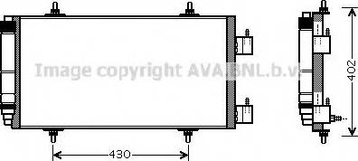 Ava Quality Cooling CN 5226 - Конденсатор, кондиціонер avtolavka.club