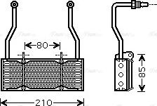 Ava Quality Cooling CN 3022 - Масляний радіатор, рухове масло avtolavka.club