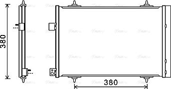 Ava Quality Cooling CNA5274D - Конденсатор, кондиціонер avtolavka.club