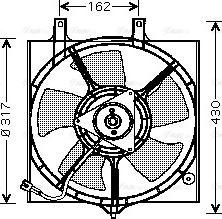 Ava Quality Cooling DN 7510 - Вентилятор, охолодження двигуна avtolavka.club