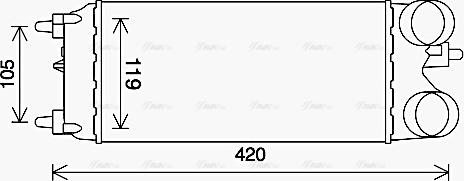 Ava Quality Cooling FD4649 - Интеркулер avtolavka.club