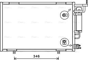 Ava Quality Cooling FD5615D - Конденсатор, кондиціонер avtolavka.club