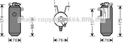 Ava Quality Cooling FD D333 - Осушувач, кондиціонер avtolavka.club