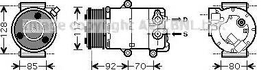 Ava Quality Cooling FD K415 - Компресор, кондиціонер avtolavka.club