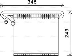 Ava Quality Cooling FDV491 - Випарник, кондиціонер avtolavka.club