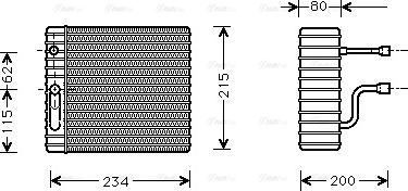 Ava Quality Cooling FD V089 - Випарник, кондиціонер avtolavka.club