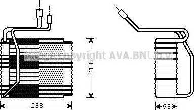 Ava Quality Cooling FD V109 - Випарник, кондиціонер avtolavka.club
