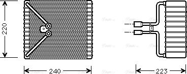 Ava Quality Cooling FD V273 - Випарник, кондиціонер avtolavka.club