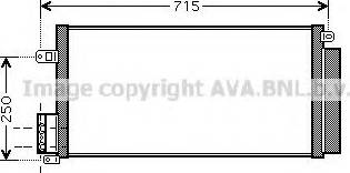 Ava Quality Cooling FTA5310 - Конденсатор, кондиціонер avtolavka.club