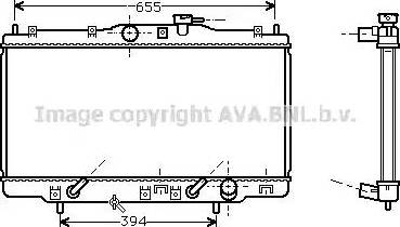 Ava Quality Cooling HD 2119 - Радіатор, охолодження двигуна avtolavka.club