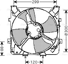 Ava Quality Cooling HD 7522 - Вентилятор, охолодження двигуна avtolavka.club