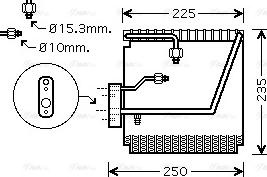 Ava Quality Cooling HD V198 - Випарник, кондиціонер avtolavka.club