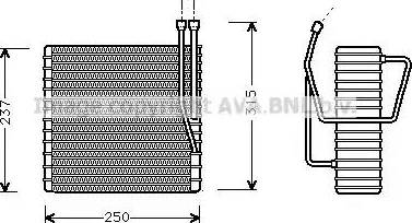 Ava Quality Cooling JE V009 - Випарник, кондиціонер avtolavka.club