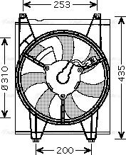 Ava Quality Cooling KA7513 - Вентилятор, охолодження двигуна avtolavka.club