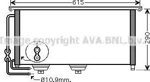 Ava Quality Cooling MC 5007 - Конденсатор, кондиціонер avtolavka.club