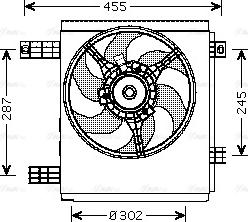 Ava Quality Cooling MC 7501 - Вентилятор, охолодження двигуна avtolavka.club