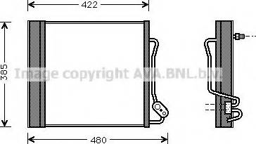 Ava Quality Cooling MCA5001 - Конденсатор, кондиціонер avtolavka.club