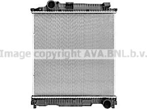 Ava Quality Cooling ME2111N - Радіатор, охолодження двигуна avtolavka.club