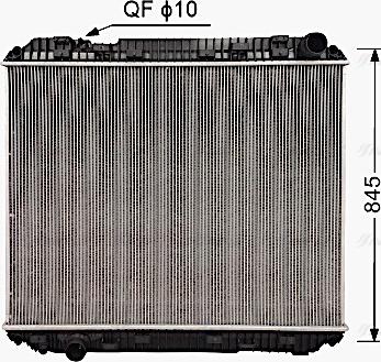 Ava Quality Cooling ME2334N - Радіатор, охолодження двигуна avtolavka.club