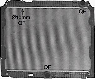 Ava Quality Cooling ME2339 - Радіатор, охолодження двигуна avtolavka.club