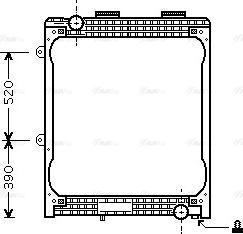 Ava Quality Cooling MN 2026 - Радіатор, охолодження двигуна avtolavka.club