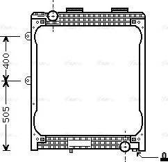 Ava Quality Cooling MN 2023 - Радіатор, охолодження двигуна avtolavka.club