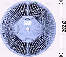 Ava Quality Cooling MNC077 - Зчеплення, вентилятор радіатора avtolavka.club