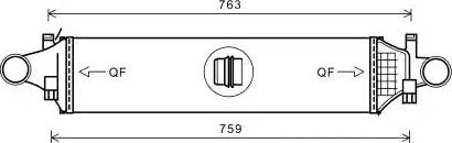 Ava Quality Cooling MS4659 - Интеркулер avtolavka.club