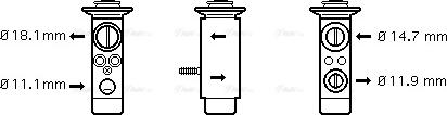 Ava Quality Cooling MS 1112 - Розширювальний клапан, кондиціонер avtolavka.club