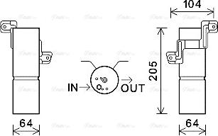 Ava Quality Cooling MSD597 - Осушувач, кондиціонер avtolavka.club