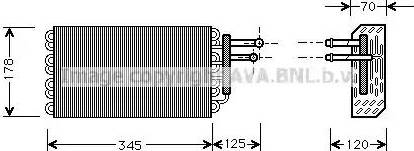 Ava Quality Cooling MS V049 - Випарник, кондиціонер avtolavka.club