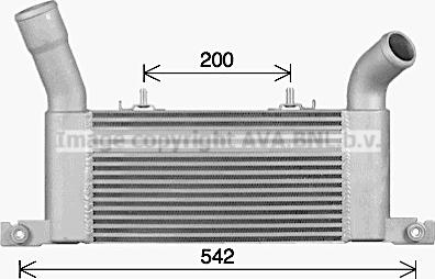 Ava Quality Cooling MT4288 - Интеркулер avtolavka.club