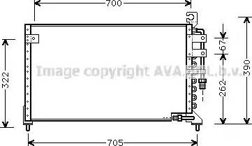 Ava Quality Cooling MT 5099 - Конденсатор, кондиціонер avtolavka.club