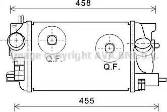 Ava Quality Cooling OL4593 - Интеркулер avtolavka.club