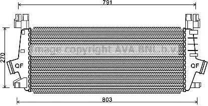 Ava Quality Cooling OL 4549 - Интеркулер avtolavka.club