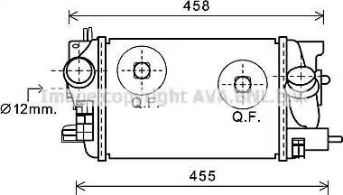 Ava Quality Cooling OL4575 - Интеркулер avtolavka.club