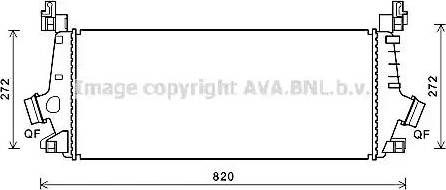 Ava Quality Cooling OL4640 - Интеркулер avtolavka.club