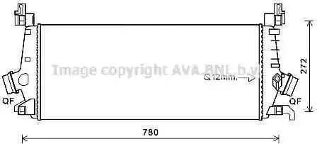 Ava Quality Cooling OL4647 - Интеркулер avtolavka.club