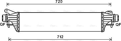 Ava Quality Cooling OL4661 - Интеркулер avtolavka.club