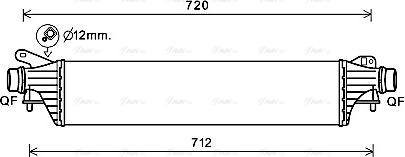 Ava Quality Cooling OL4662 - Интеркулер avtolavka.club