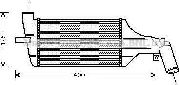 Ava Quality Cooling OL 4325 - Интеркулер avtolavka.club