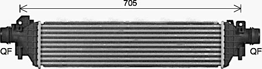 Ava Quality Cooling OL4717 - Интеркулер avtolavka.club