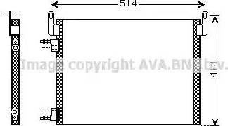 Ava Quality Cooling OL5587 - Конденсатор, кондиціонер avtolavka.club