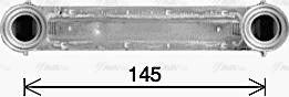Ava Quality Cooling OL6745 - Теплообмінник, опалення салону avtolavka.club