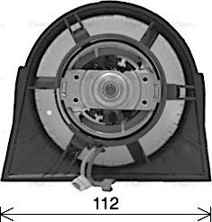 Ava Quality Cooling OL8695 - Вентилятор салону avtolavka.club