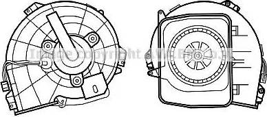 Ava Quality Cooling OL8615 - Електродвигун, вентиляція салону avtolavka.club